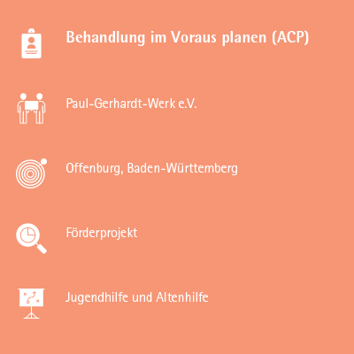 Behandlung im Voraus planen (ACP)