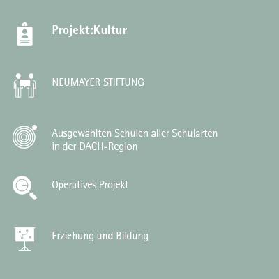 Projekt:Kultur – Cultural Work at Schools