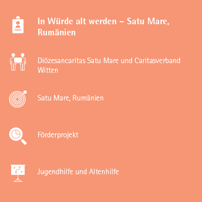 In Würde alt werden – Satu Mare, Rumänien