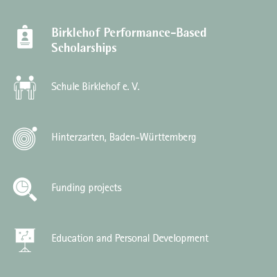 Birklehof Performance-Based Scholarships